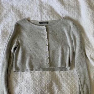Brandy Melville Gray Athelia Top